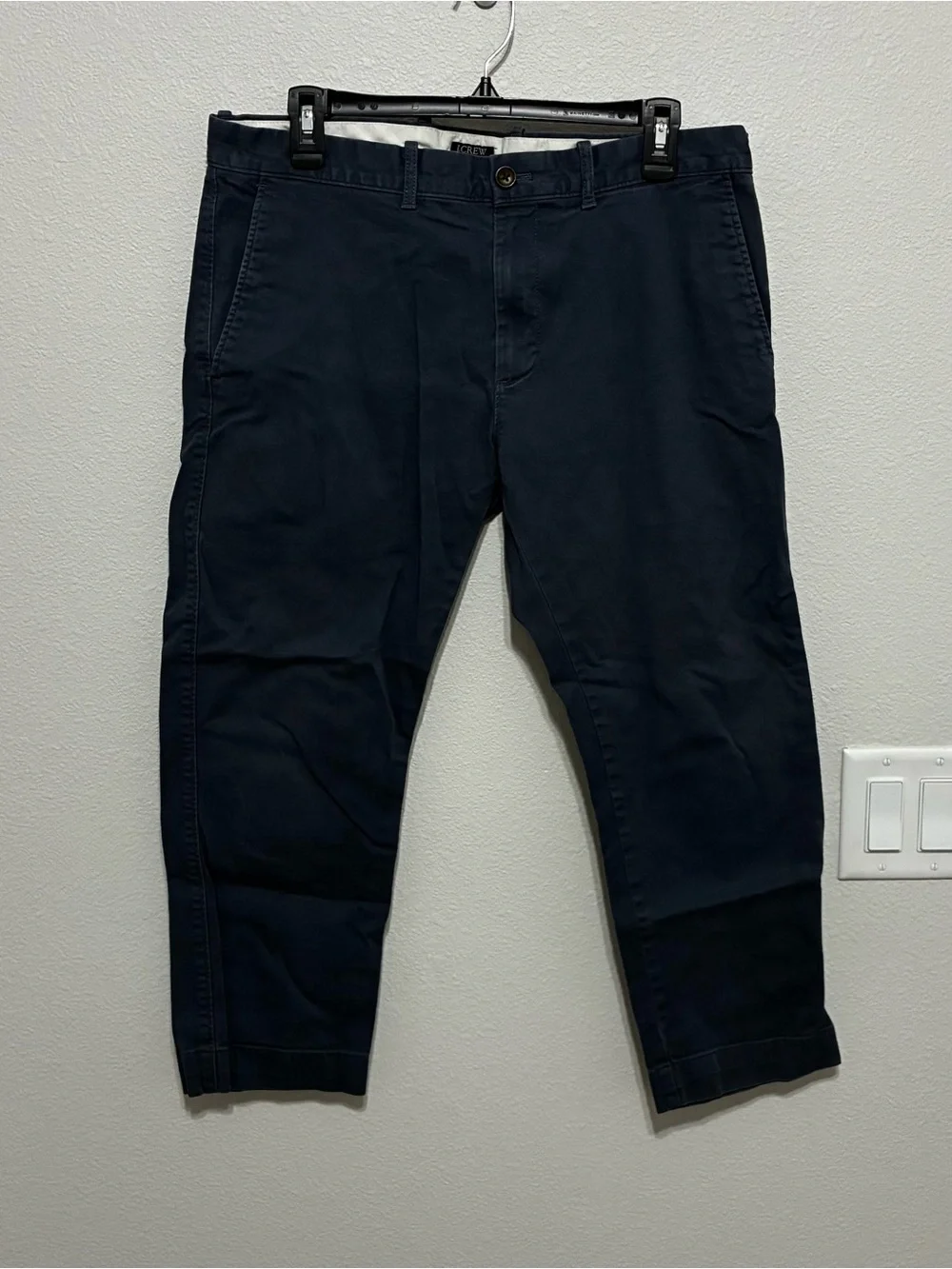 J. Crew Flex Dark Navy Slim Chino Pants Men Size 33/30